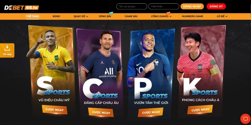 Saba Sports Debet ấn tượng số 1 hiện nay