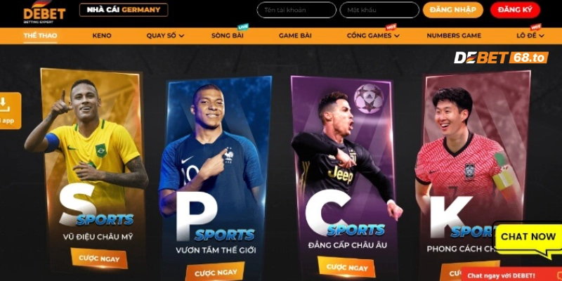 Cá cược thể thao DEBET có gì hấp dẫn?